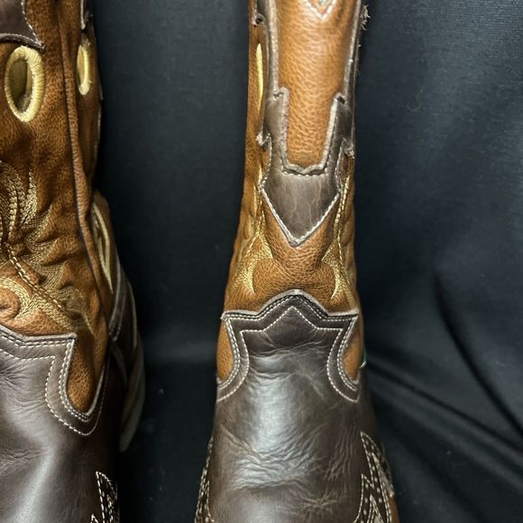 Silver Bull Mens Work Boots Brown leather cowboy size 11? - Picture 9 of 16